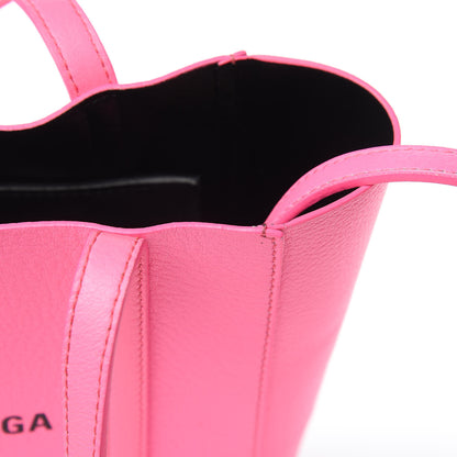 Balenciaga Calfskin XXS Everyday Tote Neon Pink 12 of 13