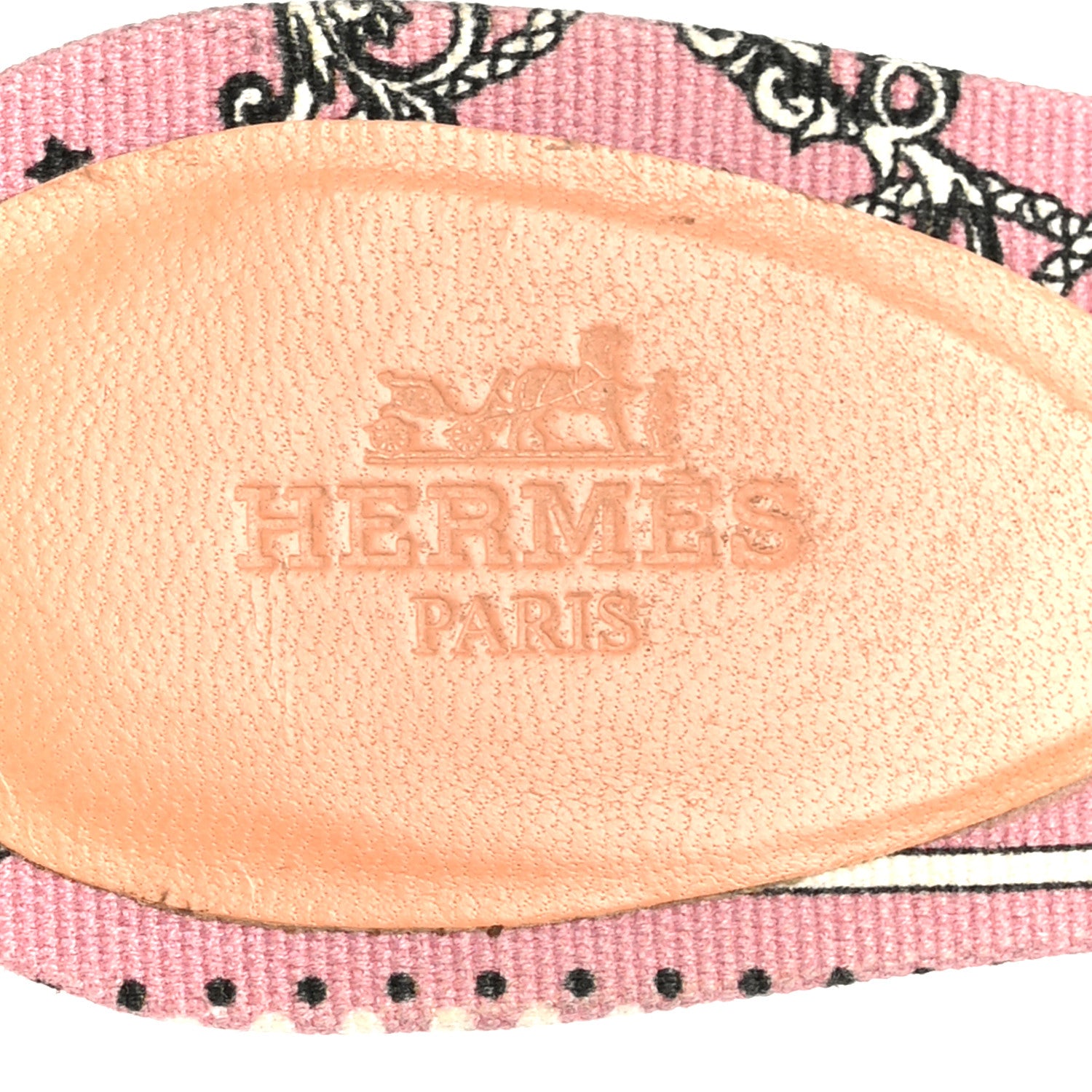 Hermes Mink Fur Oasis Sandals 35 Granit Pink 7 of 9