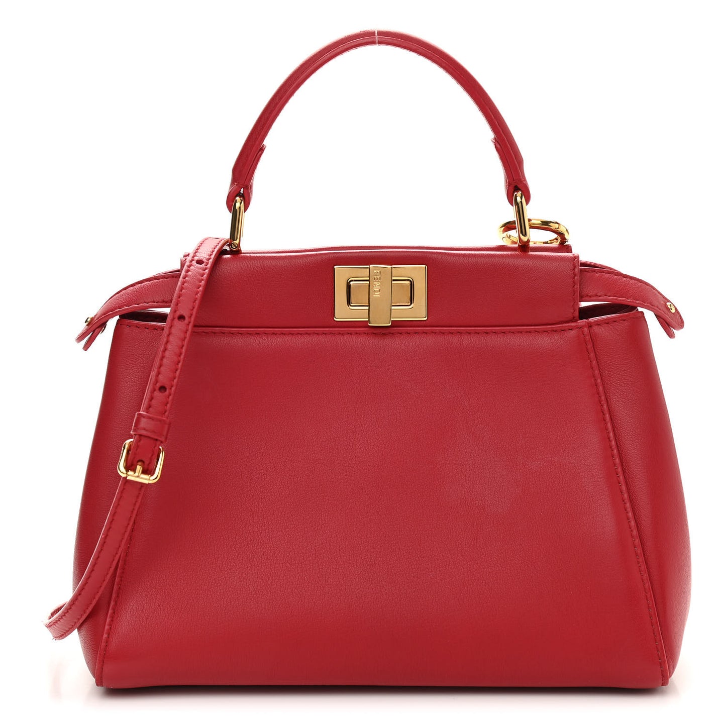 Nappa Mini Peekaboo Iconic Satchel Fragola
