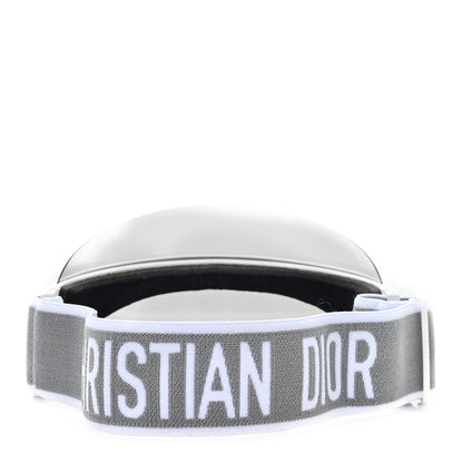 Christian Dior Mirrored DiorClub1 Sun Visor Grey 5 of 9