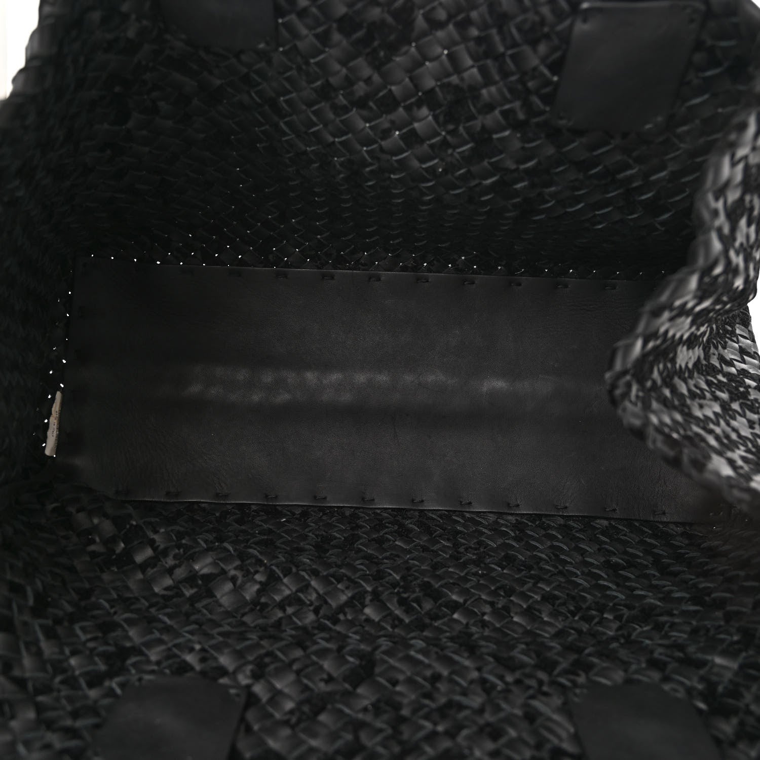 Bottega Veneta Nappa Velours Intrecciato Medium Cabat Black 6 of 10