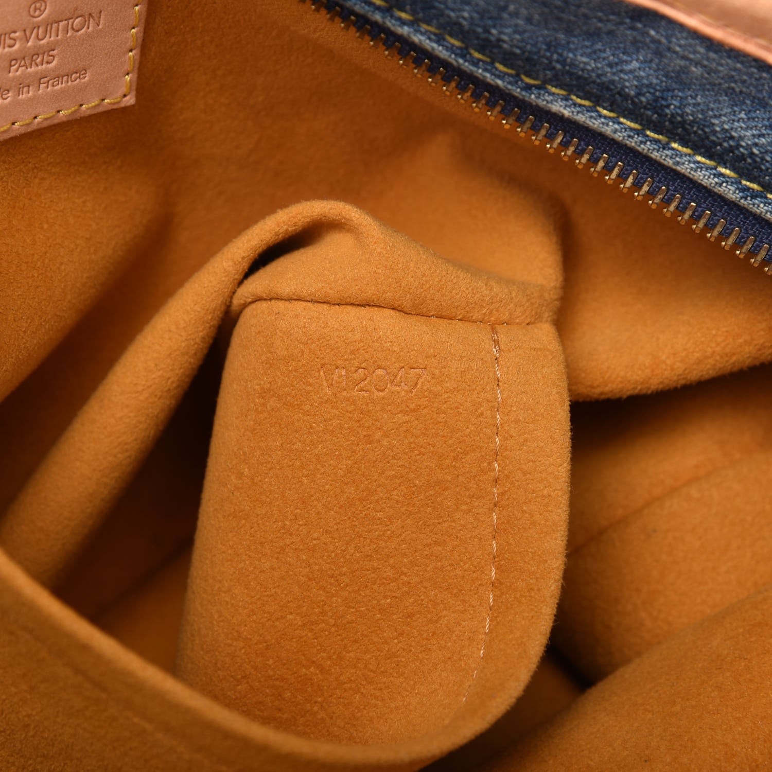 Louis Vuitton Denim Neo Cabby MM Blue 9 of 10