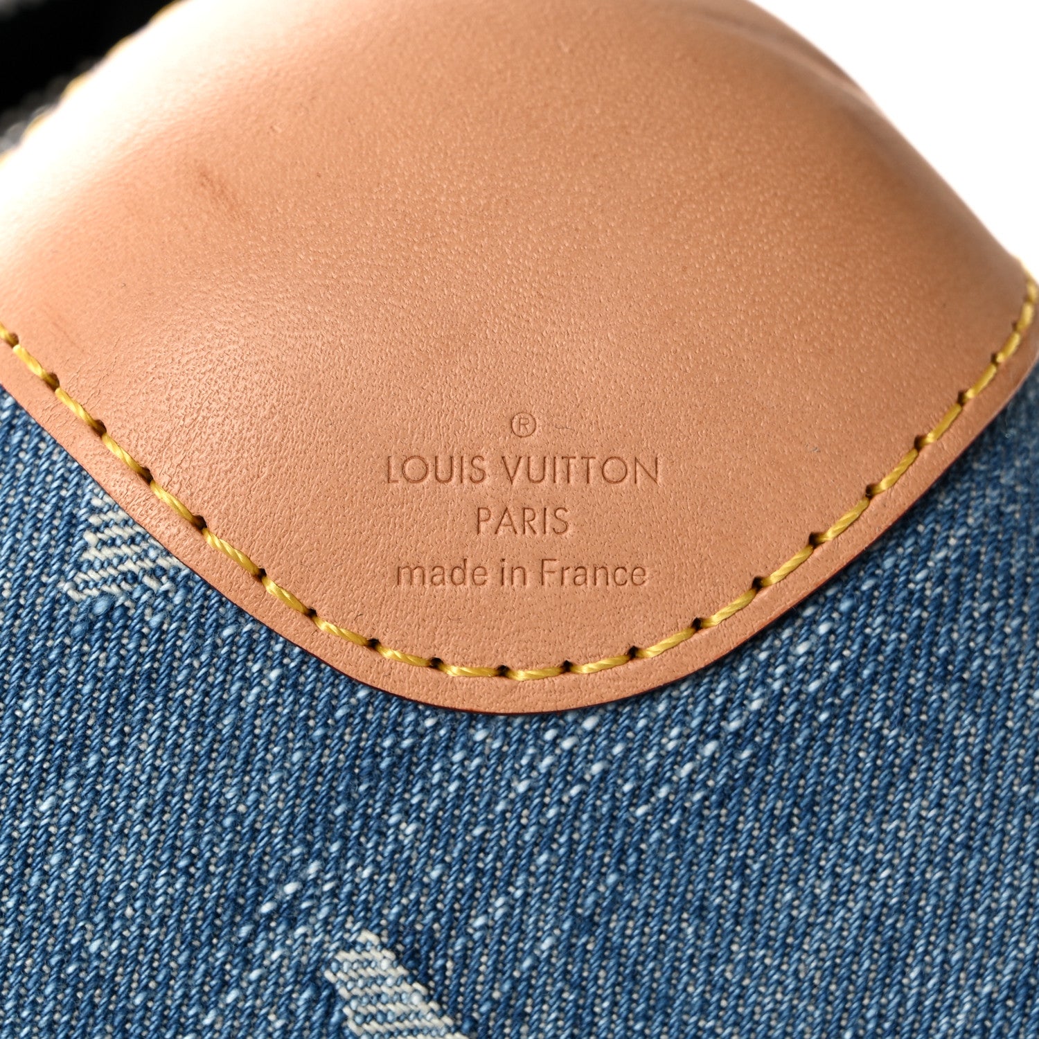 Louis Vuitton LOUIS VUITTON Monogram Denim Horizon 55 Blue 5 of 9