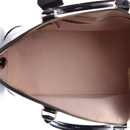 Louis Vuitton Vernis Alma GM Noir Magnetique 7 of 13