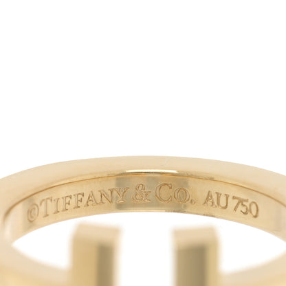 Tiffany 18K Yellow Gold T Square Ring 48 4.5 4 of 4