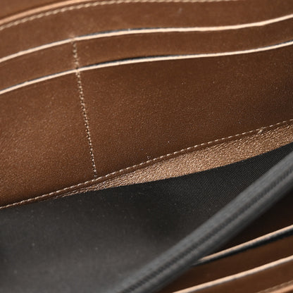 Chanel Metallic Caviar Large Timeless CC Zip Around Wallet Bronze 5 of 9