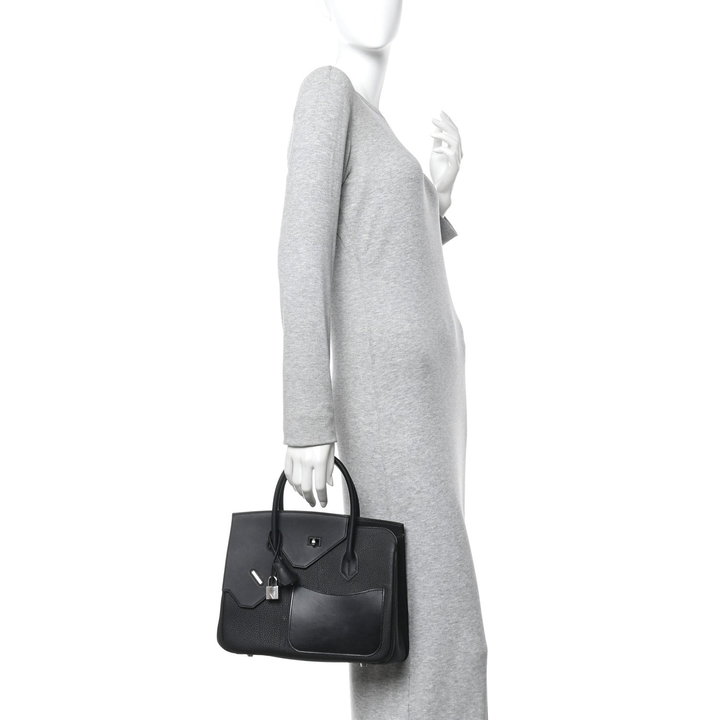 Togo Swift Birkin En Desordre Sellier 30 Black