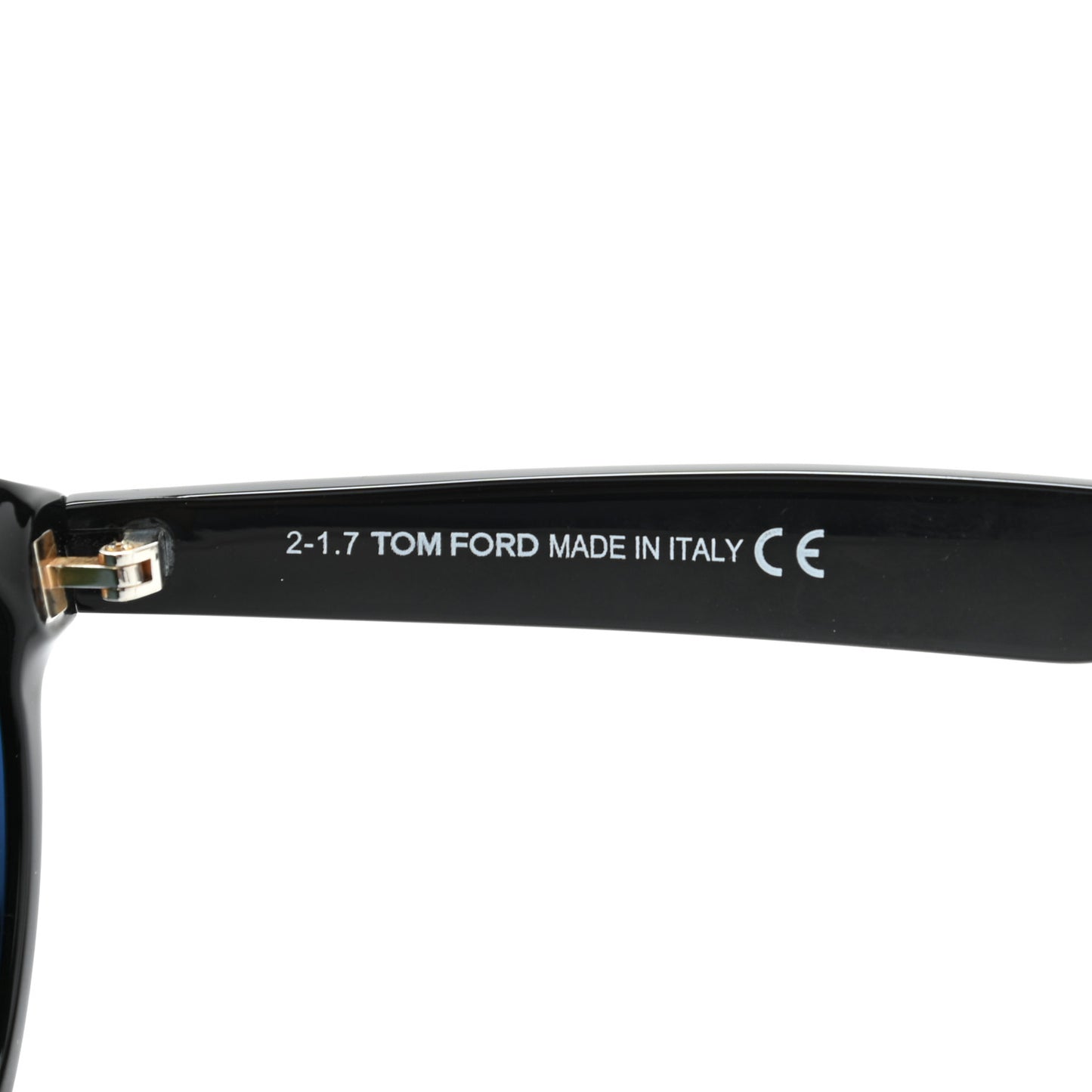 Clint Round Sunglasses TF537 Black