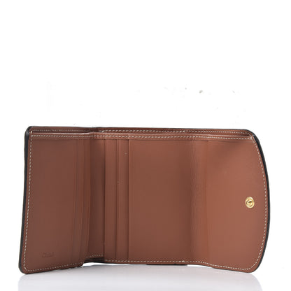 Chloe Smooth Calfskin Small C Tri-Fold Wallet Rusty Pink 4 of 10