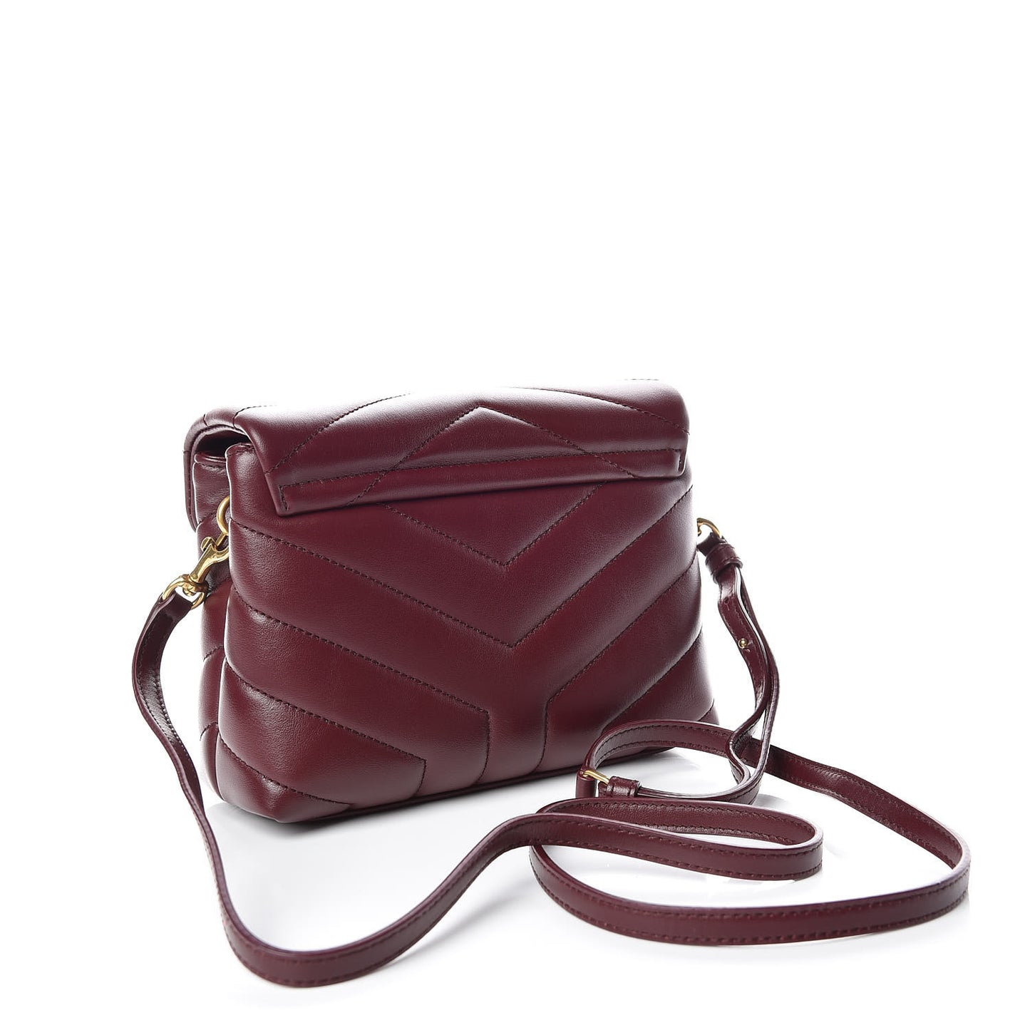 Calfskin Y Quilted Monogram Toy Loulou Monogram Crossbody Bag Rouge Legion