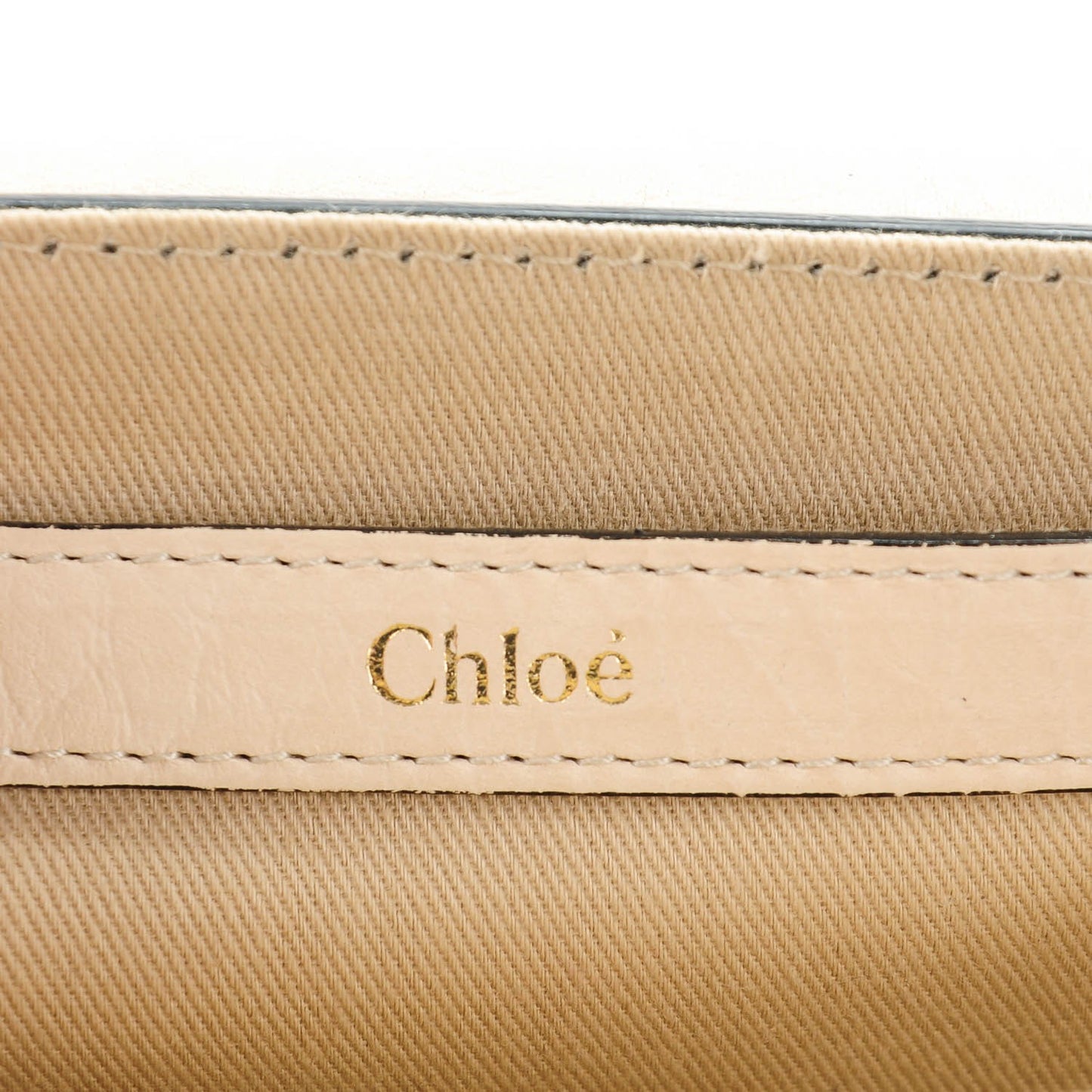 Grained Calfskin Sally Clutch Beige