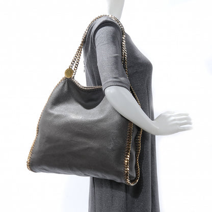 Stella McCartney Faux Leather Small Falabella Tote Grey 2 of 7