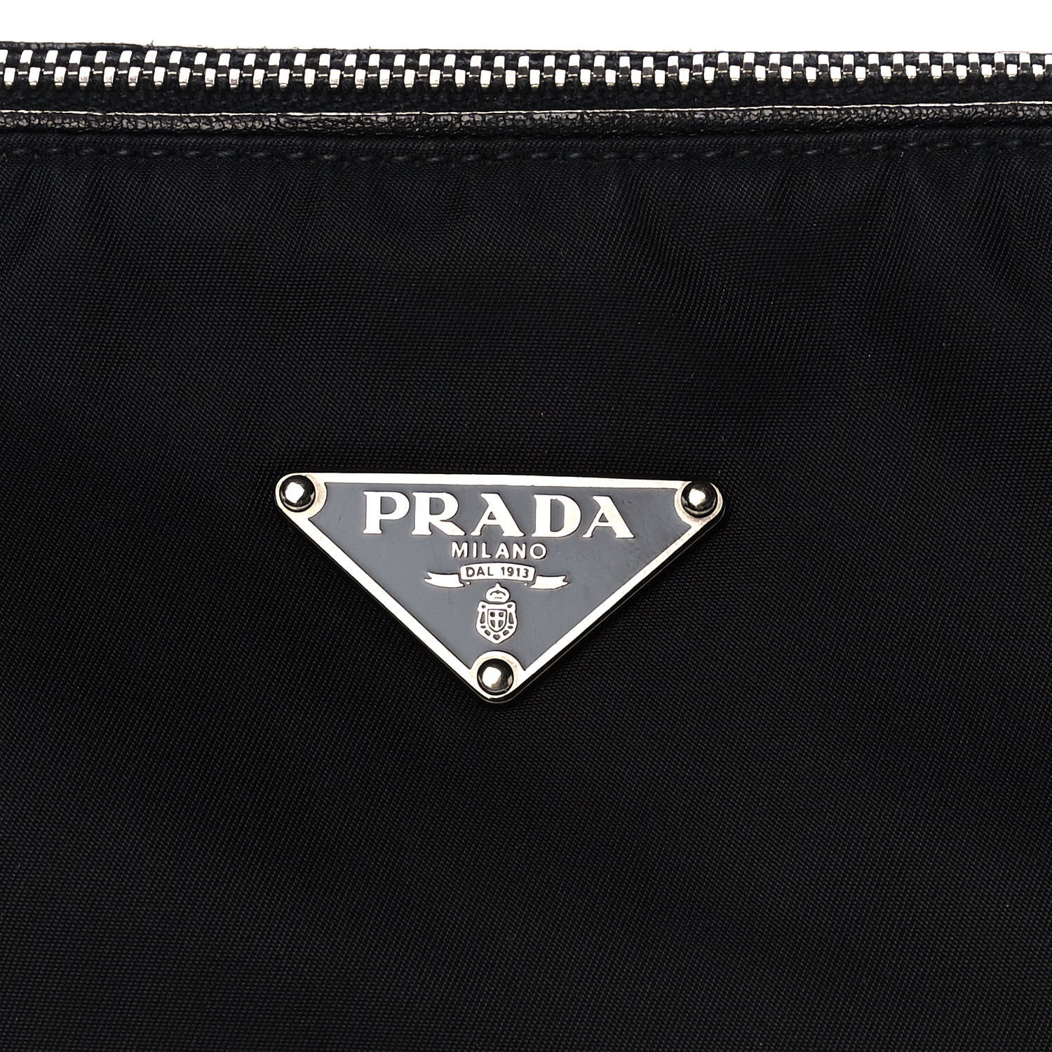 Prada Tessuto Nylon Shoulder Bag Black 6 of 8