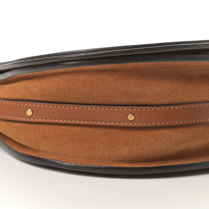 Chloe Calfskin Suede Medium Nile Bracelet Bag Caramel 9 of 15