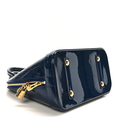 Louis Vuitton Vernis Alma PM Blue Infini 4 of 8