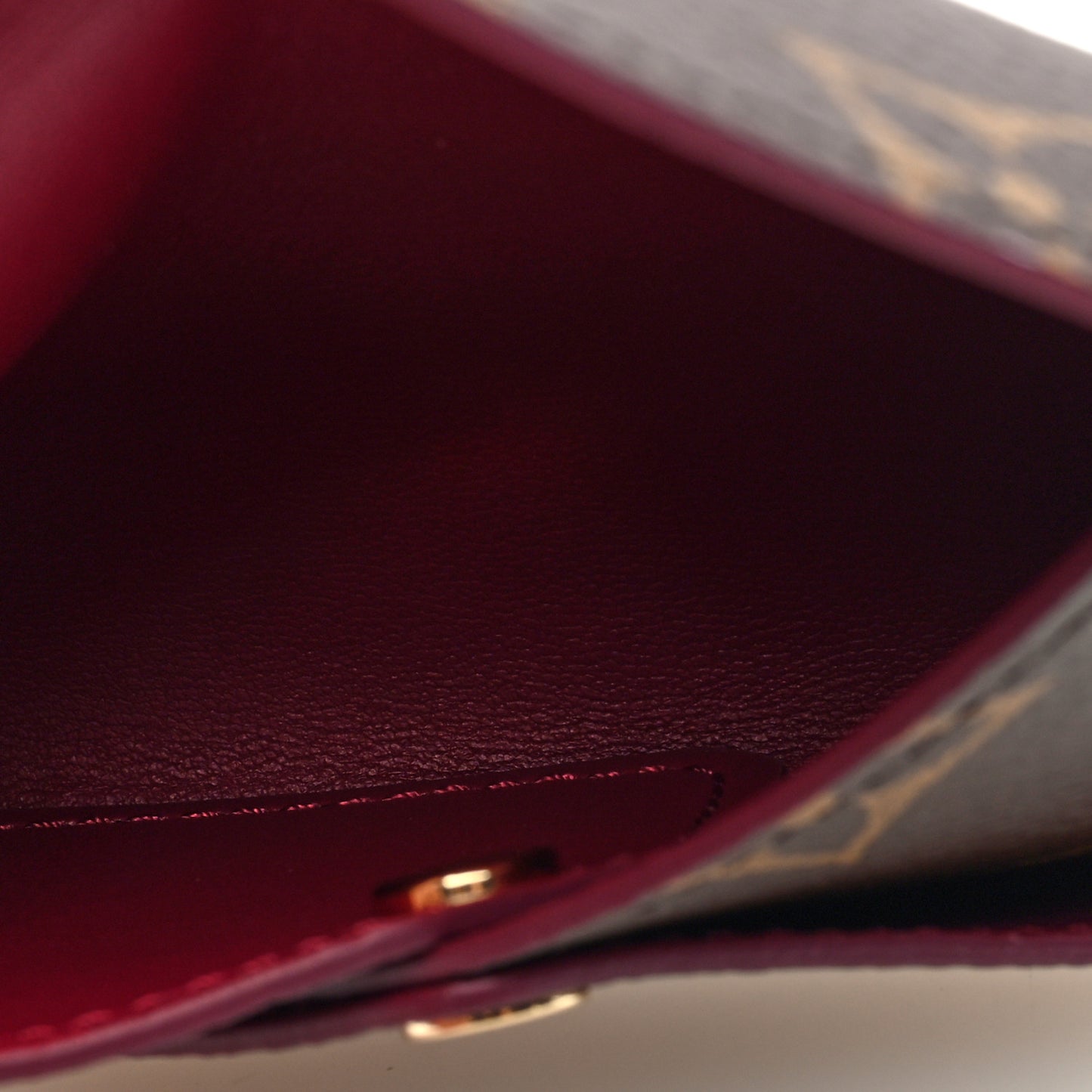 Monogram Small Kirigami Pochette Insert Fuchsia