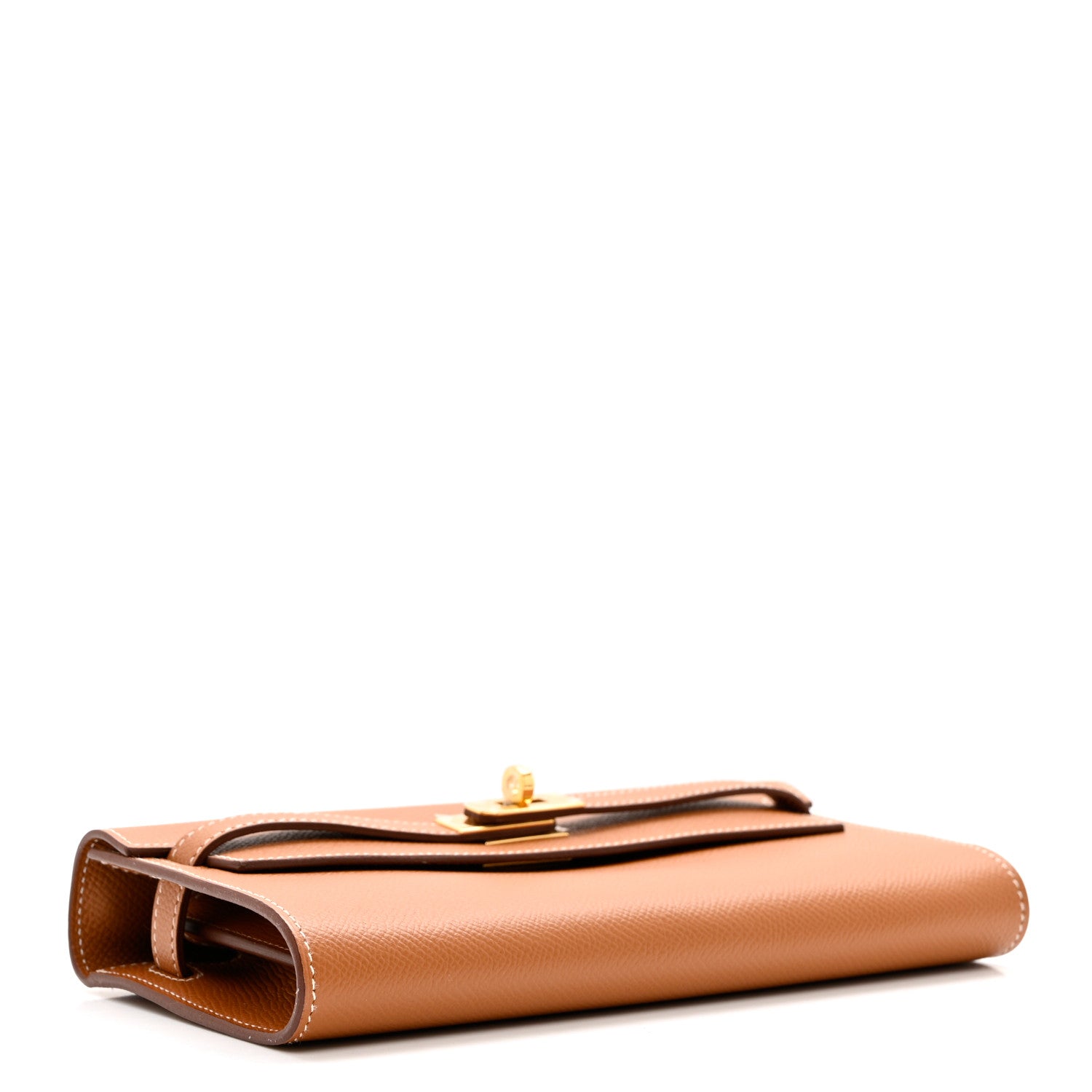 Hermes Epsom Kelly Wallet To Go Gold 4 of 7