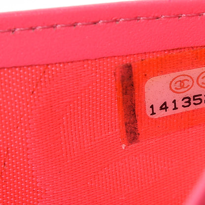 Chanel Calfskin Quilted Cambon Yen Wallet Black 8 of 8