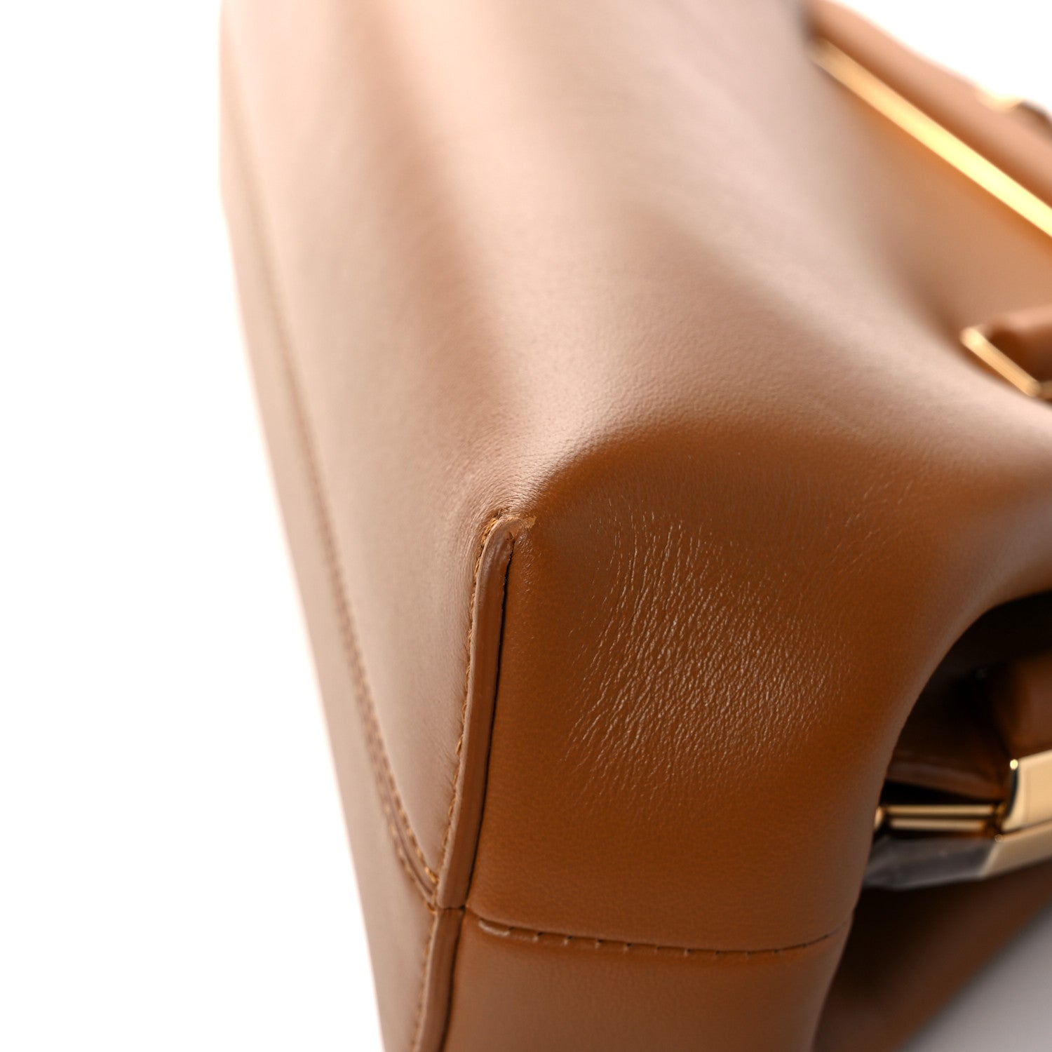 Fendi Shiny Nappa Small Fendi First Caramello 10 of 15