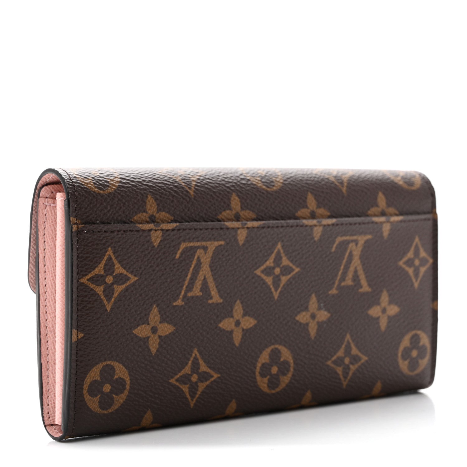 Louis Vuitton Monogram Sarah Wallet NM Rose Ballerine 3 of 6