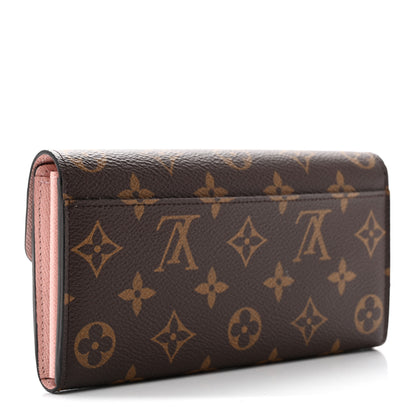 Louis Vuitton Monogram Sarah Wallet NM Rose Ballerine 3 of 6
