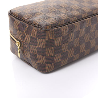 Louis Vuitton Damier Ebene Toiletry Bag 25 6 of 10