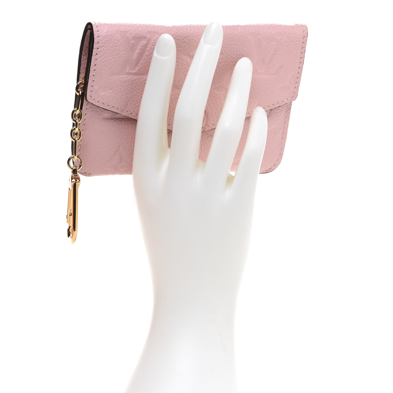 Louis Vuitton Empreinte Key Pouch Rose Ballerine 2 of 8