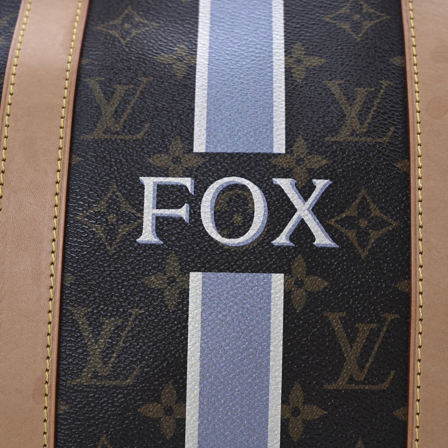 Monogram My LV Heritage Keepall Bandouliere 50 Light Gray White