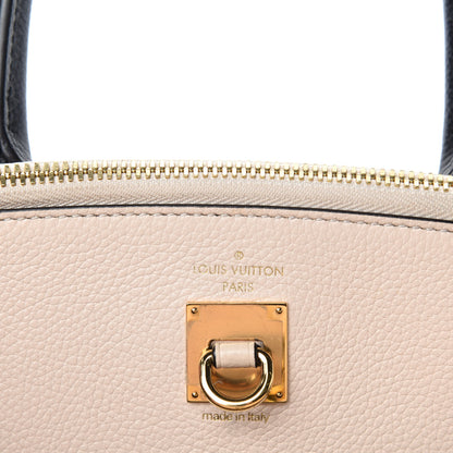 Louis Vuitton Taurillon City Steamer MM Kaki Creme Black 9 of 11