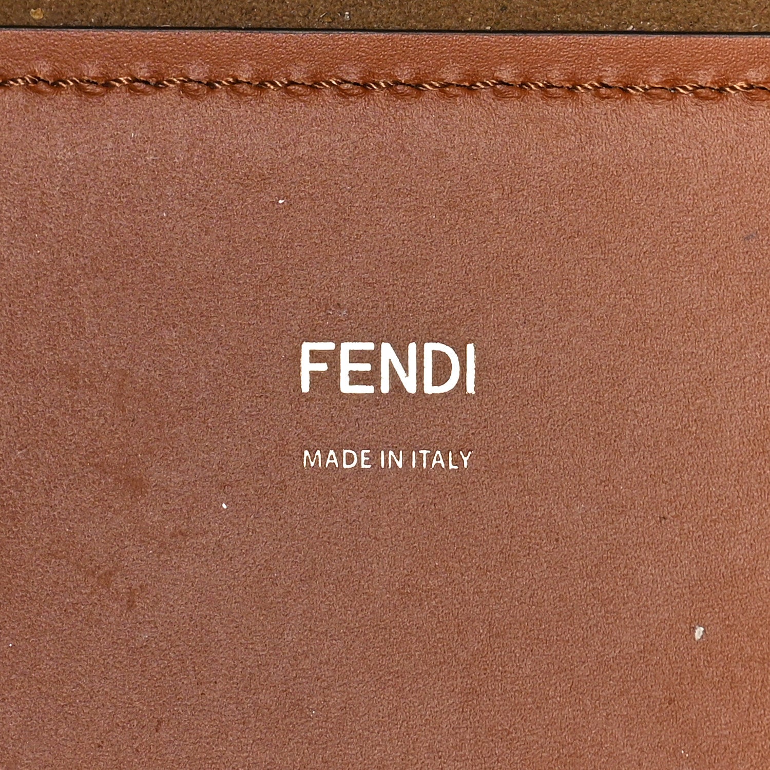 Fendi Vitello King Plexiglass Medium Fendi Sunshine Shopper Tote Cuoio 6 of 8