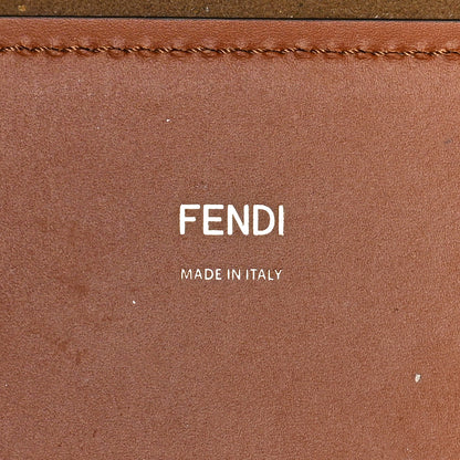 Fendi Vitello King Plexiglass Medium Fendi Sunshine Shopper Tote Cuoio 6 of 8