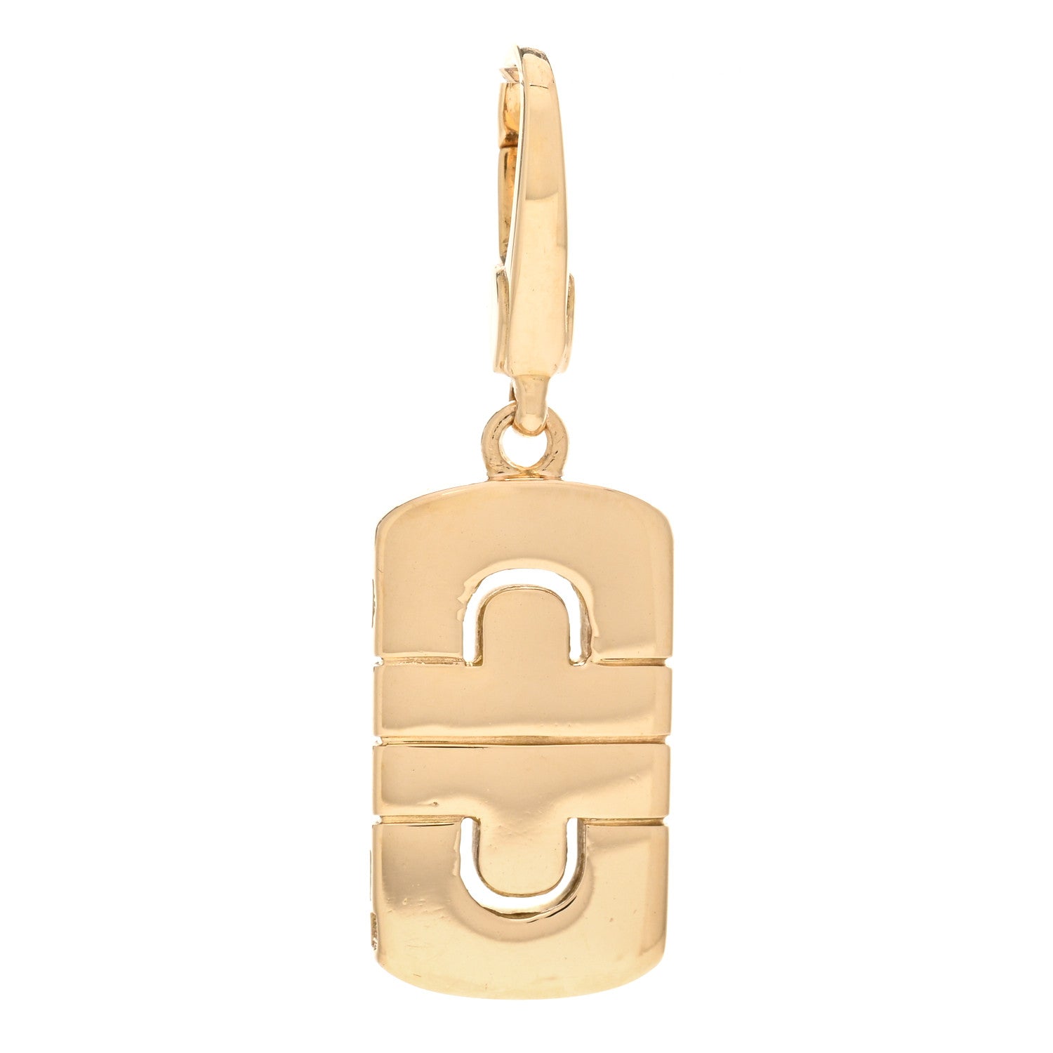 Bulgari 18K Yellow Gold Parentesi Charm 1 of 3