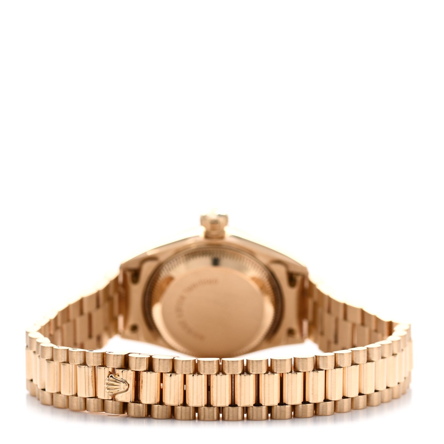 18K Yellow Gold 26mm Datejust President Watch White Roman 69178