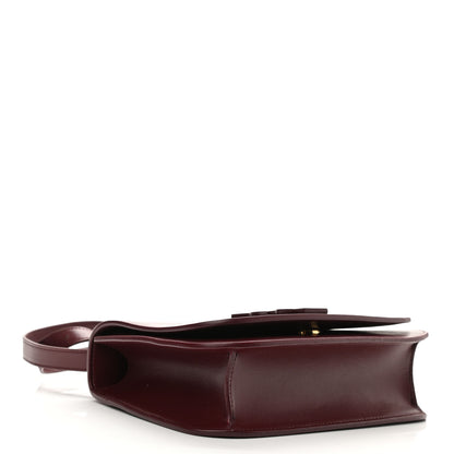 Saint Laurent Smooth Calfskin Small Spontini Saddle Bag Rouge 4 of 8