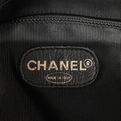 Chanel Lambskin CC Shopper Tote Black 6 of 6