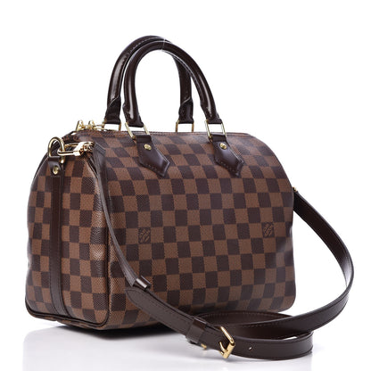 Louis Vuitton Damier Ebene Speedy Bandouliere 25 3 of 8