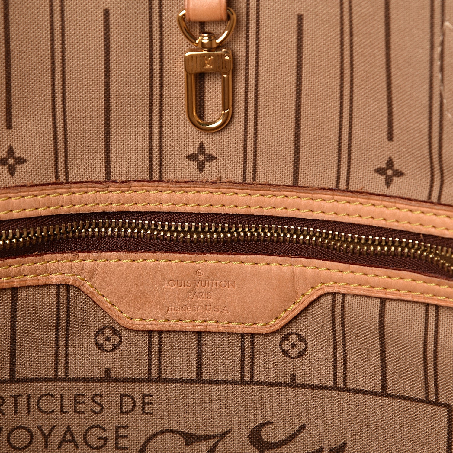 Louis Vuitton Monogram Neverfull MM 6 of 18