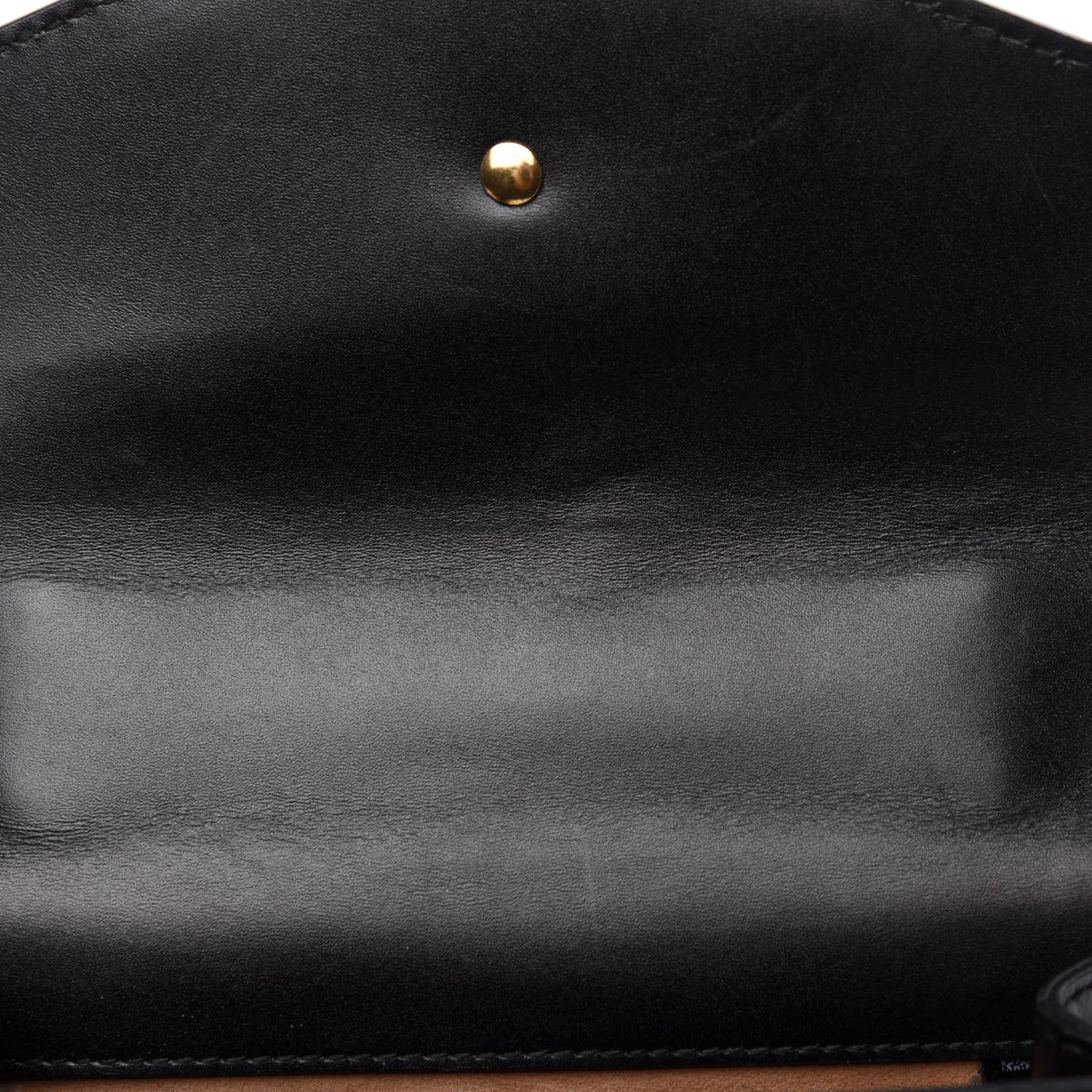 Calfskin Mini Sylvie Chain Shoulder Bag Black