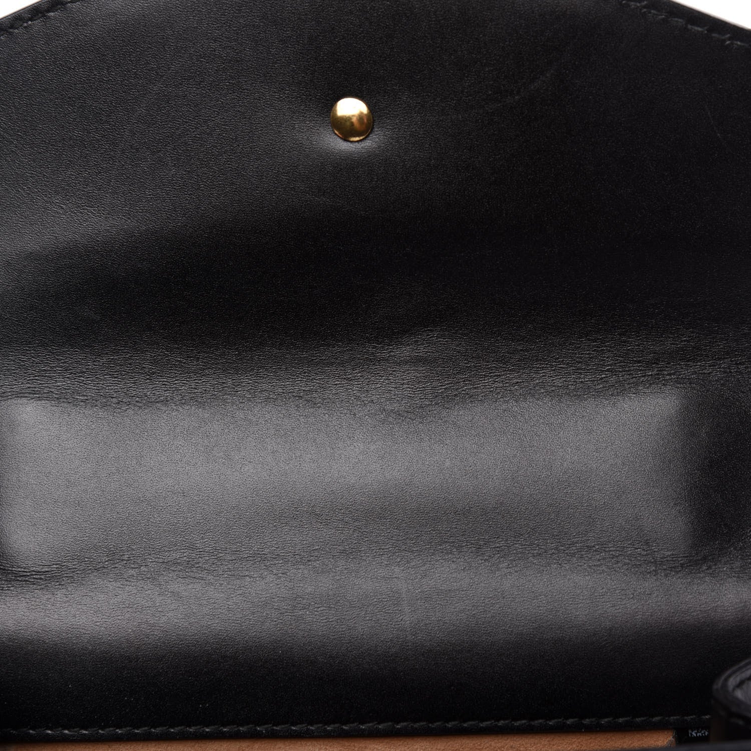 Gucci Calfskin Mini Sylvie Chain Shoulder Bag Black 10 of 14