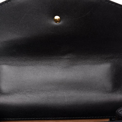 Gucci Calfskin Mini Sylvie Chain Shoulder Bag Black 10 of 14