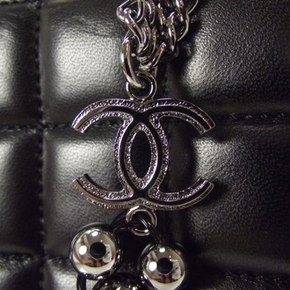 Chanel Lambskin East West Chocolate Bar Chain Flap Black 10 of 14