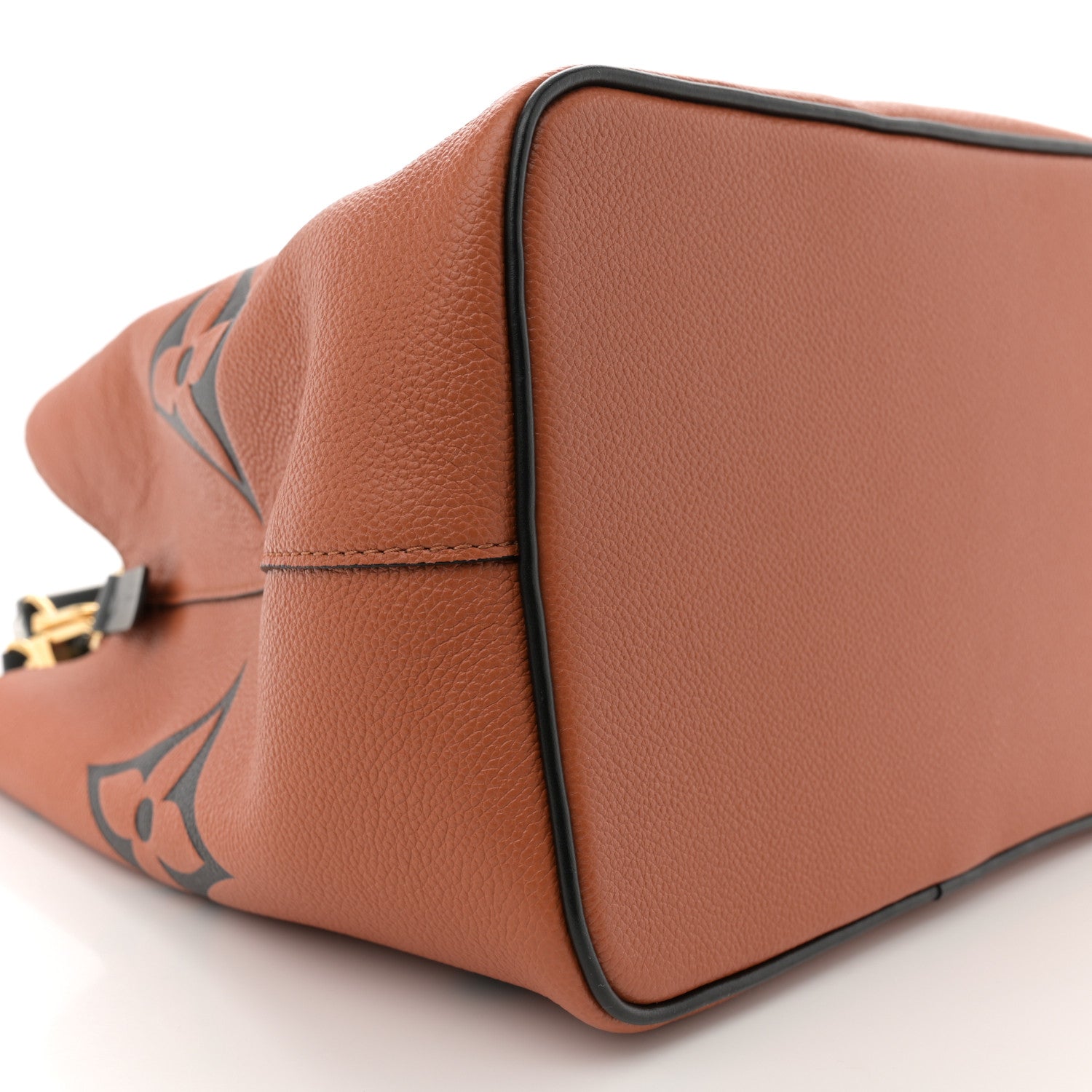 Louis Vuitton Empreinte Monogram Giant Crafty Neonoe MM Caramel Black 10 of 11