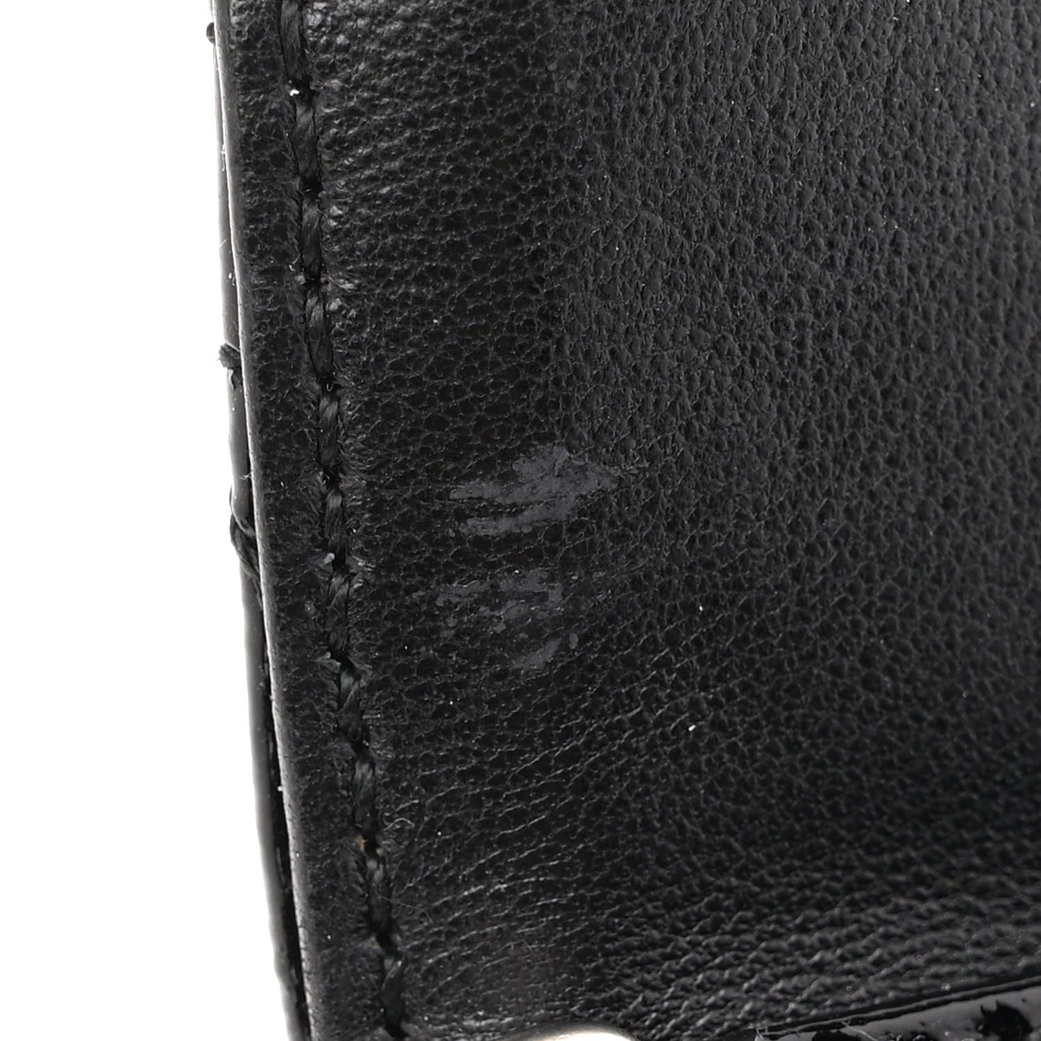 Christian Dior Patent Cannage Lady Dior Convertible Clutch Black 11 of 12