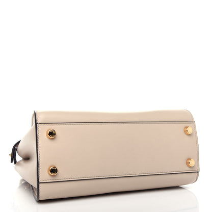 Fendi Vitello Tahiti Burro Medium Peekaboo Iconic Essentially Satchel Nuvola Rosa Bourbon 4 of 11