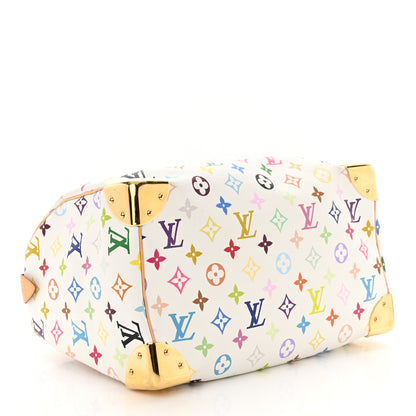 Louis Vuitton Monogram Multicolor Speedy 30 White 4 of 10
