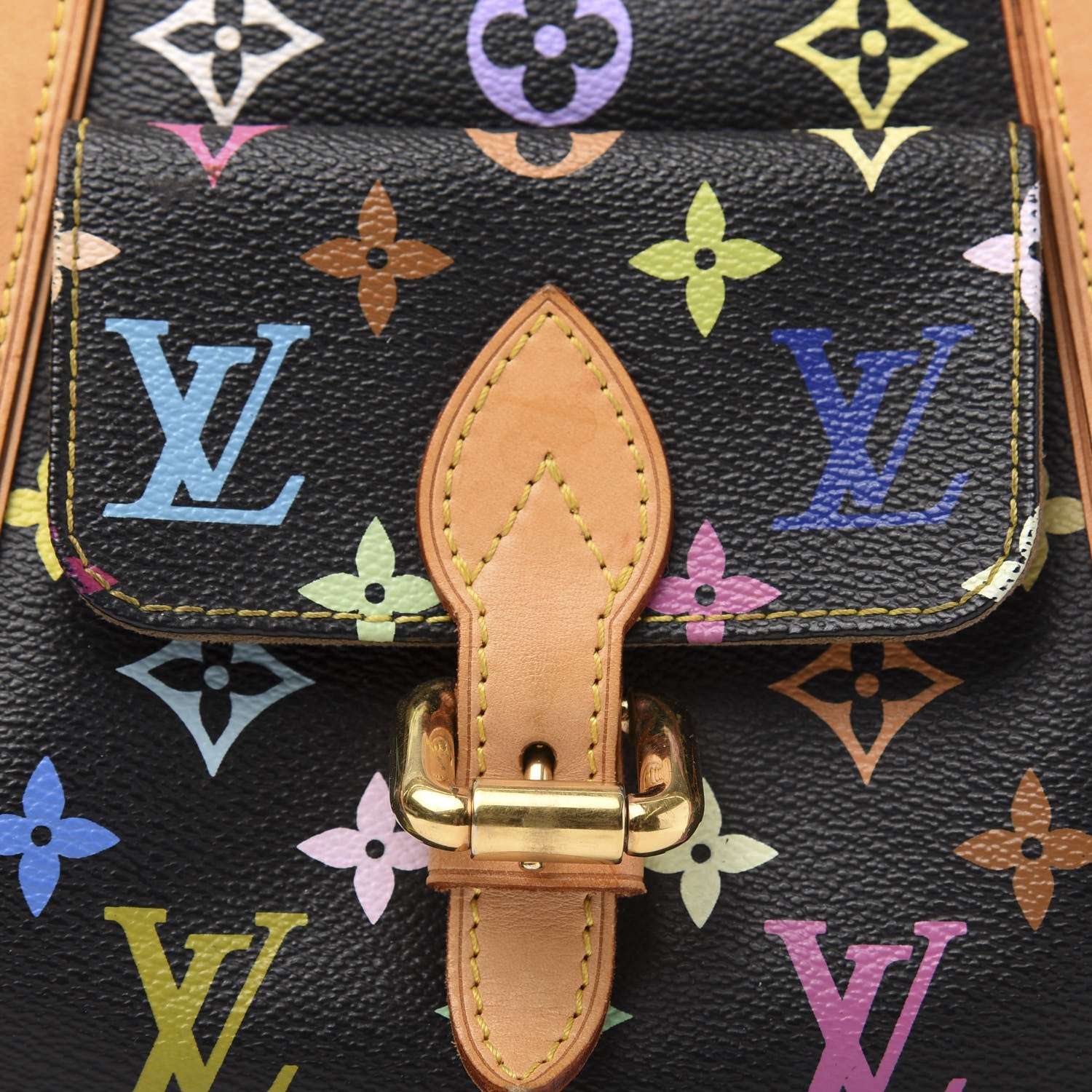 Louis Vuitton Monogram Multicolor Priscilla Black 13 of 13