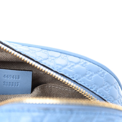 Gucci Microguccissima Mini Bree Messenger Bag Mineral Blue 9 of 10