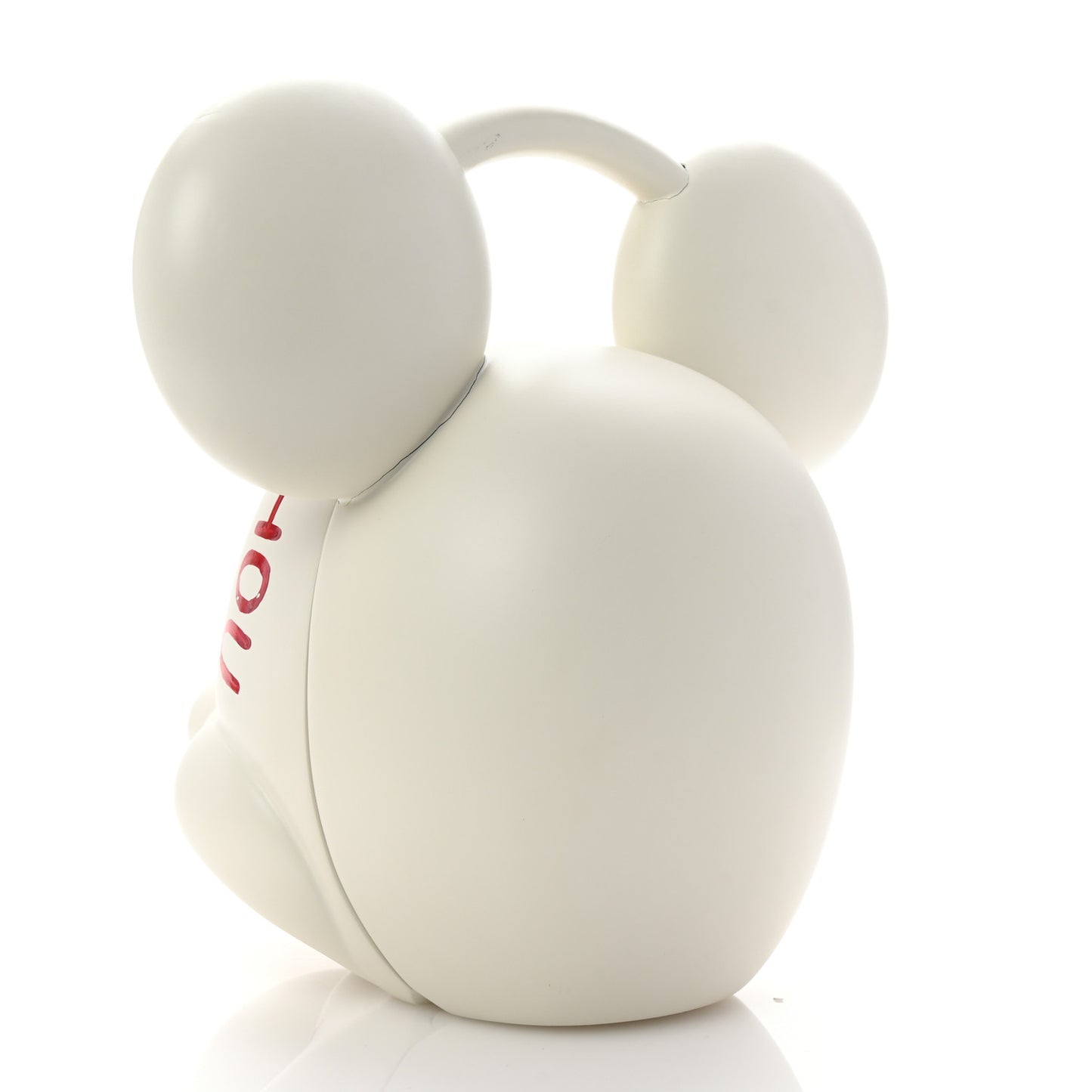 X DISNEY Plastic Mickey Mouse Top Handle Bag White