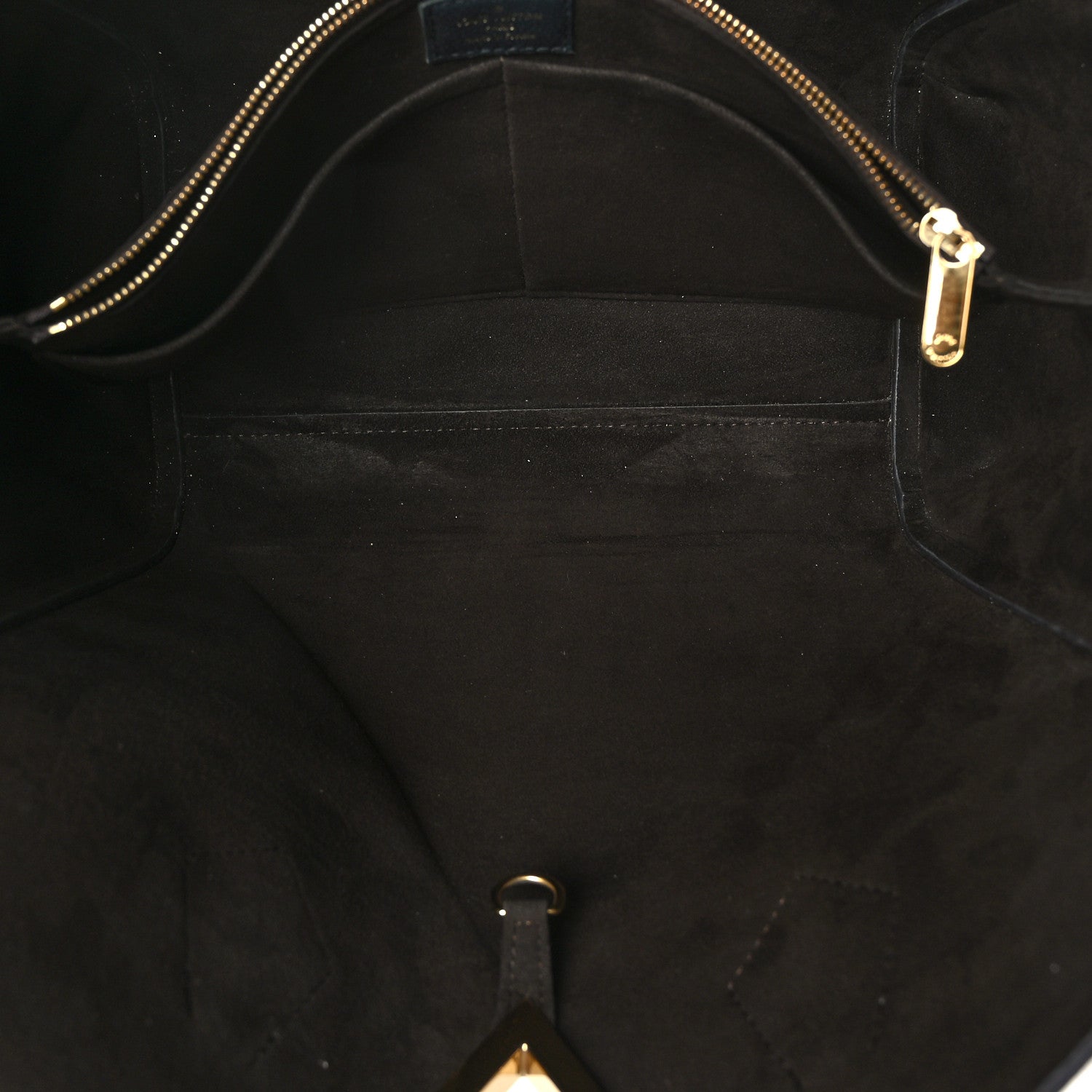 Louis Vuitton Calfskin Monogram Kimono Tote Black 6 of 9