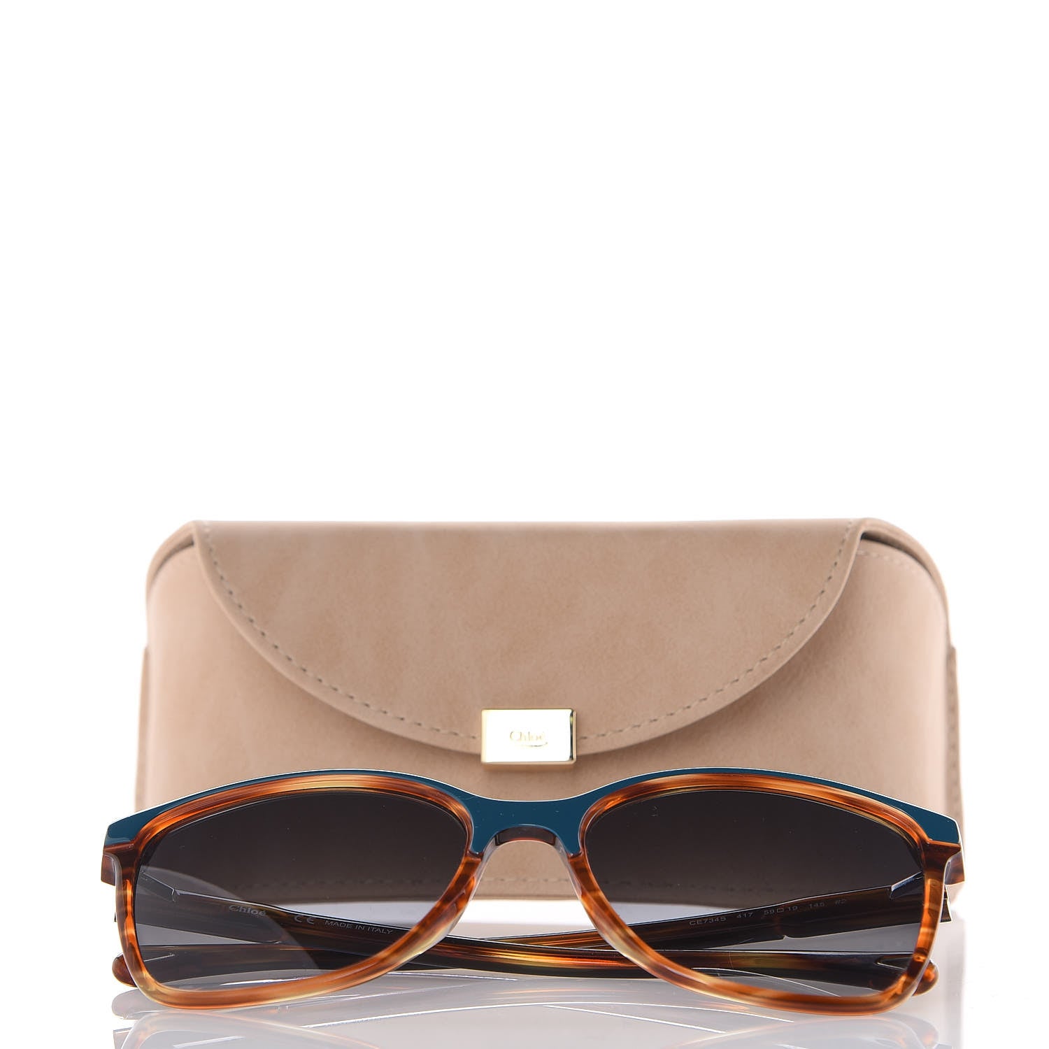 Chloe Oversized Sunglasses CE 734S Blue 8 of 8